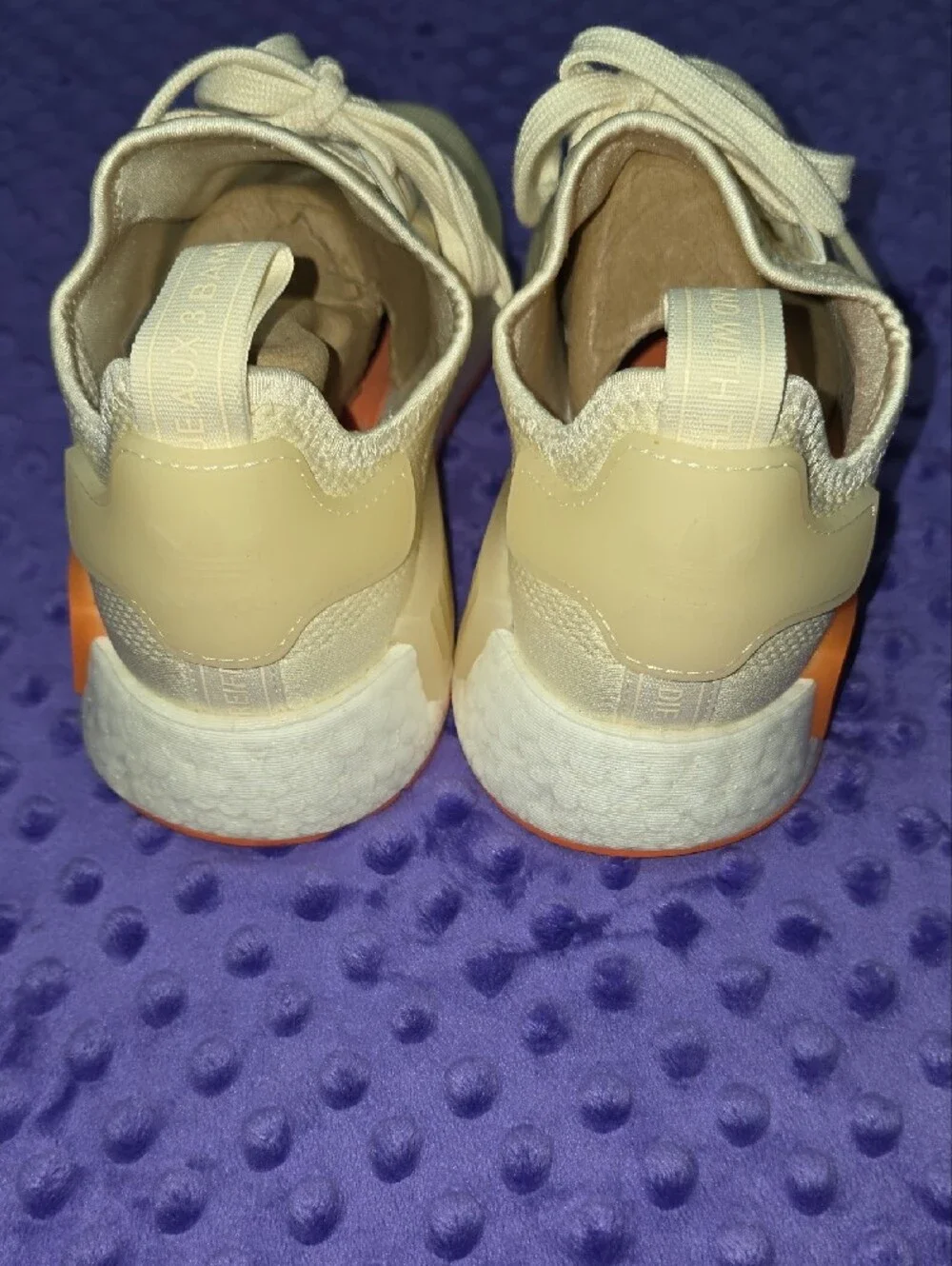 Cream & Orange Adidas